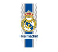 New Import Serviettes de plage Real Madrid 100 % microfibre, séchage rapide et design exclusif (140 x 70 cm)