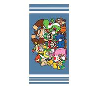 NEW IMPORT Super Mario Serviette de Plage en Coton 70 x 140 cm