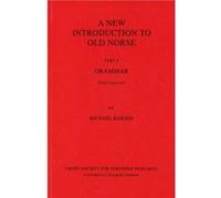 New Introduction to Old Norse by Michael Barnes Michael P. Barnes (Auteur)