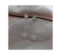 New It Girl's Star Long Earrings - Wild South Korean Style, mm, for a Unique Temperament