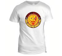 New Japan Pro Wrestling T-Shirt NJPW Wrestler Sports Japanese Martial Arts Tee White 3XL