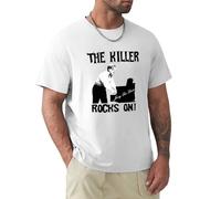 New Jerry Lee Lewis The Killer Music Legend Men's T ShirtWhite M
