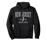 New Jersey Est. 1787 Vintage USA Amerika Souvenir Sweat à Capuche