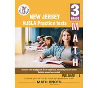 New Jersey Student Learning Assessments (NJSLA) , 3rd Grade MATH Practice Tests ,Volume 1