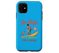 New Jersey Surfer Sea Bright NJ Surf Beach Vacation Coque pour iPhone 11