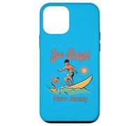 New Jersey Surfer Sea Bright NJ Surf Beach Vacation Coque pour iPhone 12 Mini
