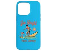 New Jersey Surfer Sea Bright NJ Surf Beach Vacation Coque pour iPhone 15 Pro Max