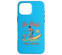 New Jersey Surfer Sea Bright NJ Surf Beach Vacation Coque pour iPhone 16 Pro Max