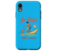 New Jersey Surfer Sea Bright NJ Surf Beach Vacation Coque pour iPhone XR