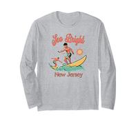 New Jersey Surfer Sea Bright NJ Surf Beach Vacation Manche Longue