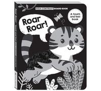 (New July) High Contrast Board Book Touch and Feel: Rawr Rawr