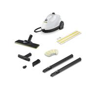 NEW KARCHER SC 2 Easy Fix - Nettoyeur Vapeur - Pression Vapeur 3,2 bar - Puissance 1500 W - Set de Nettoyage de Sol EasyFix & Bu