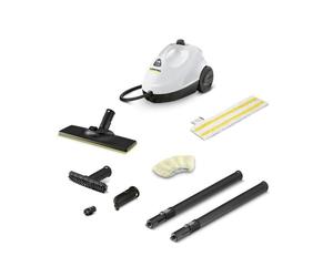 NEW KARCHER SC 2 Easy Fix - Nettoyeur Vapeur - Pression Vapeur 3,2 bar - Puissance 1500 W - Set de Nettoyage de Sol EasyFix & Bu