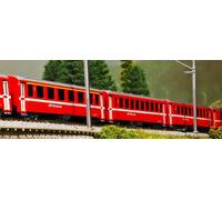 NEW KATO N Scale Alps Red Passenger Car EWI 4-Car Basic Set 10-1413 Model Train