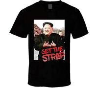 New Kim Jong Un Blood Sign Men's T Shirt Clothing Black M