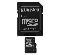 New Kingston Micro SD 4GB Memory Card with SD Adapter
