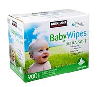 New Kirkland Signature Unscented Baby Wipes Ultra Soft 900 Wipes (new improved formula from May 2015)