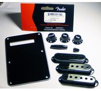 NEW KIT STRAT FENDER accessoires noir 0991363000 pour guitare stratocaster