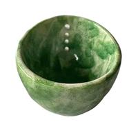 New Kitchen Tool with Precision Round HolesPottery Herb Stripper Bowl en résine vanille (vert)