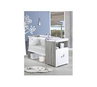 New Leaf Lit Bebe Combine Evolutif 120x60 en 90x190 cm