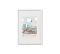 walther design Cadre Photo Blanc 50 x 70 cm Nouveau Lifestyle Cadre en Plastique KV070W