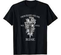 New Limited Blood and Ash from we Will Rise Funny T-Shirt Black S