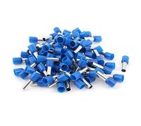 NEW LON0167 100 x 10mm2 Cordon à sertir la borne de fin Lacet Bleu Connecteur embout isolé(100 Stücke 10mm2 Crimp-Schnur-Drahtanschlussklemme Isolierte Schnürsenkel Ferrule Connector Blau