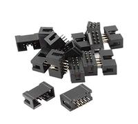 NEW LON0167 15, 2 x 4 broches, connecteur 2,54 mm à broches IDC Box-têtes(15 Stücke DC3-8P 2x4 Pins 2,54mm Pitch Gerade Stecker Pin IDC Box Header