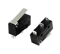 New Lon0167 2 Pcs En vedette KW11-3Z AC efficacité fiable 250V 5A 1NO 1NC 3 Bornes Micro-Bras à Levier(id:ad1 3b 64 81d)