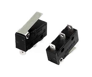 New Lon0167 2 Pcs En vedette KW11-3Z AC efficacité fiable 250V 5A 1NO 1NC 3 Bornes Micro-Bras à Levier(id:ad1 3b 64 81d)