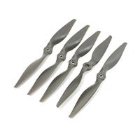 New Lon0167 5Pcs RC En vedette avion E efficacité fiable 10x7E 254x178mm hélice à 2 palettes gris(id:80d 5b 17 4b9)