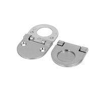New Lon0167 Homen Office En vedette efficacité fiable Poignée Encastrable Encastré Ton Argent 2pcs(id:35c f3 47 e55)