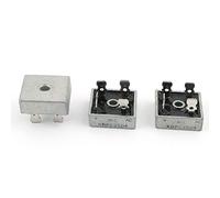 NEW LON0167 Pont redresseur monophasé courant élevé de diode monophasé de 3pcs KBPC3504 400V 35A(3 stücke KBPC3504 400-V 35A Metallgehäuse Hochstrom Einphasendiodenbrücke Gleichrichter