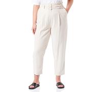 New Look Iris Utility Paperbag Pantalon, Beige (Stone 16), 44 (Taille Fabricant Femme