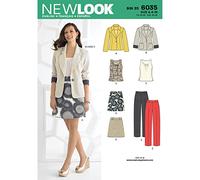 New Look NL6035 Patron de Couture Tailleur 22 x 15cm