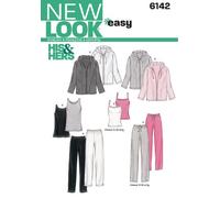 New Look NL6142 Patron de Couture Vêtements de Sport 22 x 15 cm