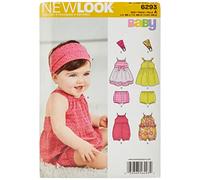 New Look NL6293 Patron de Couture Ensemble Bébé 22 x 15 cm