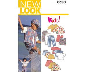 New Look NL6398 Patron de Couture Ensemble Garçon 22 x 15 cm