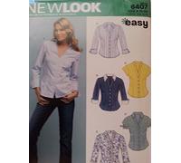 New Look NL6407 Patron de Couture Chemise 22 x 15 cm