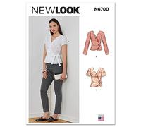 New Look NL6700 Patron de Couture, Papier, Blanc, 32-44