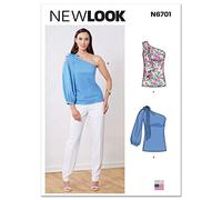 New Look NL6701 Patron de Couture, Blanc, 34-46