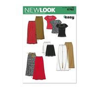 New Look NL6762 Patron de Couture Ensemble Jupe/Pantalon + T-Shirt 22 x 15 cm
