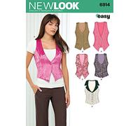 New Look NL6914 Patron de Couture Gilet Barman 22 x 15 cm