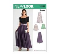 New Look Patron de couture, paper, blanc, de 36 à 48