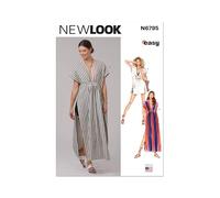 New Look Patron de couture UN6795A Caftan pour femme en deux longueurs S-M-L-XL-XXL