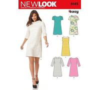 New Look Sewing Pattern 6145 - Misses' Dress Sizes: 8/18 by New Look