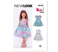 New Look UN6726A Robes pour tout-petits et enfants A (1/2-1-2-3-4-5-6-7-8)