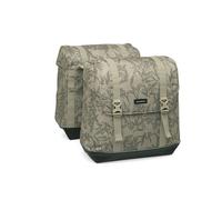 Sacoche double Alba Bamboo 42 litres New Looxs - Alma Sable / 42 L | Sangles