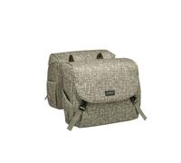 new looxs Doppelpacktasche Mondi Joy Double Ivy, Walnut