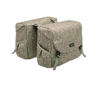 new looxs Doppelpacktasche Mondi Joy Double Racktime, walnut